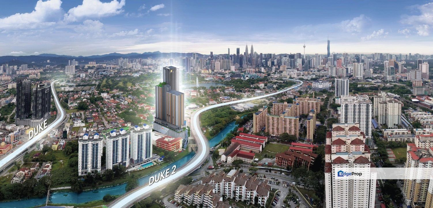 Freehold,Low Dense,Klcc View, Free furnished & legal, shuttle to MRT Price from 350k , Kuala Lumpur, Gombak