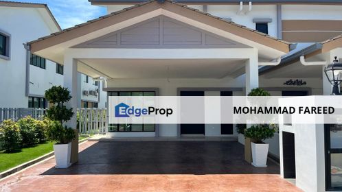 Nusa Cinta Setia Fontaines Double Storey Link Semi-D For Rent, Penang, Kepala Batas
