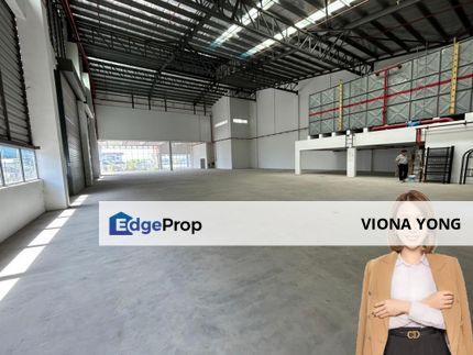For Rent - Semi-D Factory with Mezzanine @ Nusajaya, Johor, Johor, Johor Bahru