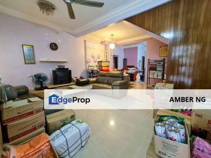 End Lot 2 storey house 22 x 55 at Taman Sri Rampai, Setapak, Kuala Lumpur for sale, Freehold Renov&Extend 6ft side land 4 rooms, Kuala Lumpur, Setapak