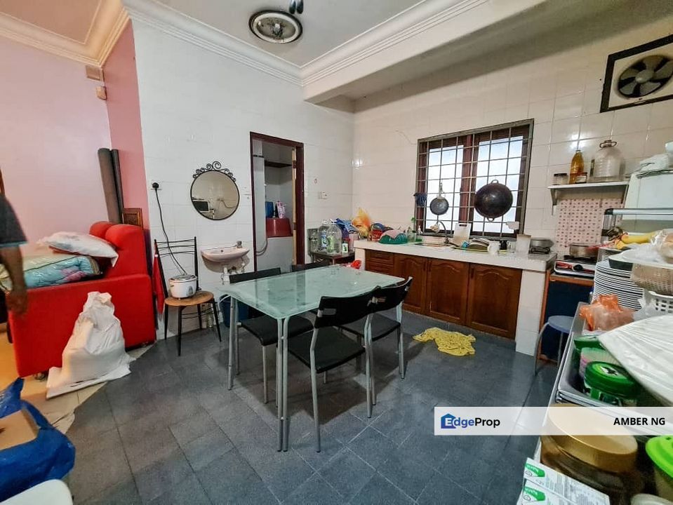 End Lot 2 storey house 22 x 55 at Taman Sri Rampai, Setapak, Kuala Lumpur for sale, Freehold Renov&Extend 6ft side land 4 rooms, Kuala Lumpur, Setapak