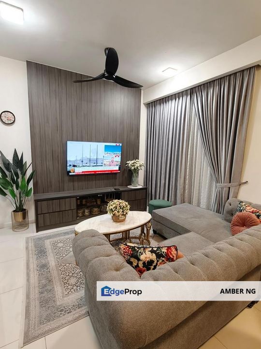 The Ridge @ KL East, Taman Melati, Setaoak 865sf Fully Furnished 2 car park Corner unit for Sale, Kuala Lumpur, Setapak