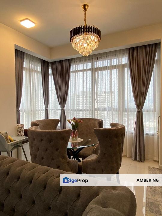 The Ridge @ KL East, Taman Melati, Setaoak 865sf Fully Furnished 2 car park Corner unit for Sale, Kuala Lumpur, Setapak