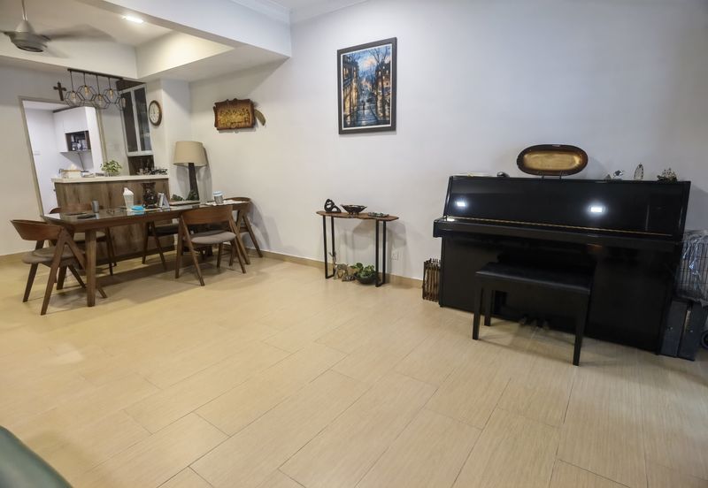 Fully furnished Taman setapak 2 storey house For rent  Danau Kota Facing Garden Long Car Porch Landed 