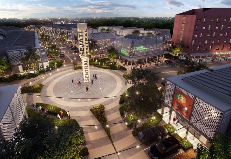 Sejati Sentral, New shop/ office for sales in Sandakan, Sabah. Prime location, High ROI.   