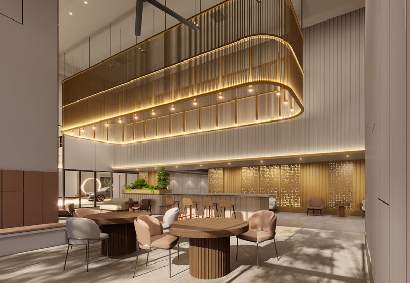 Kebun Tea New launch condominium in Johor Bahru for sales. Luxury living, Close to CIQ and Close to future RTS.   