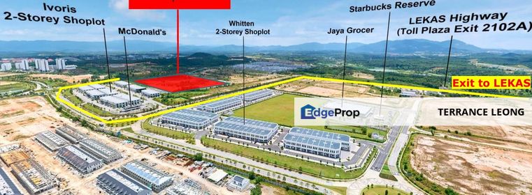 Setia ecohill eco majestic semenyih commercial land petrol land, Selangor, Semenyih