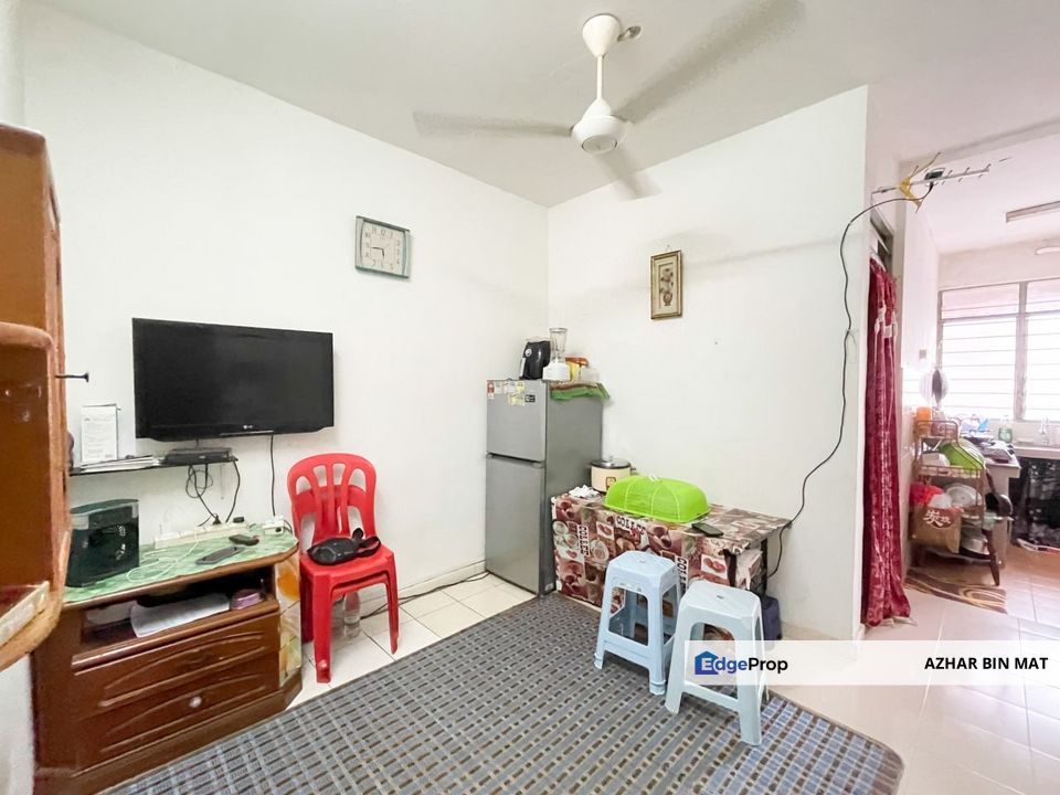 FULLY TILES LOW FLOOR Blok B2 Flat Desa Lembah Permai Bukit Belacan for Sale untuk dijual, Selangor, Ampang