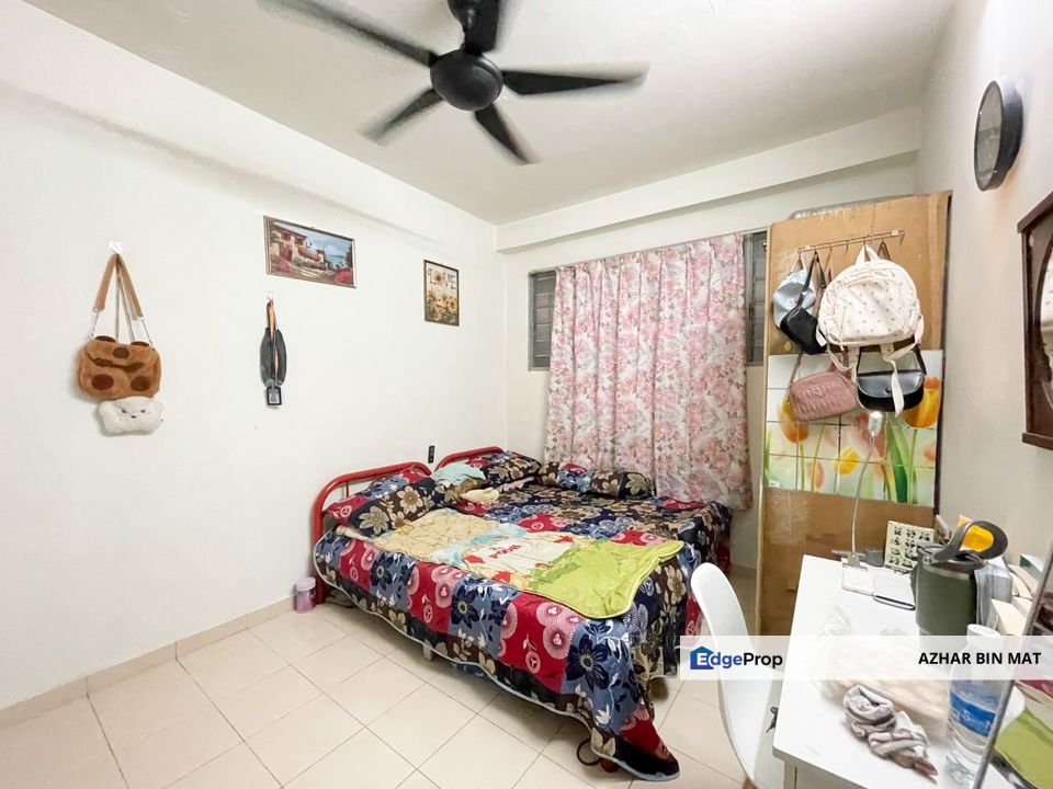 FULLY TILES LOW FLOOR Blok B2 Flat Desa Lembah Permai Bukit Belacan for Sale untuk dijual, Selangor, Ampang