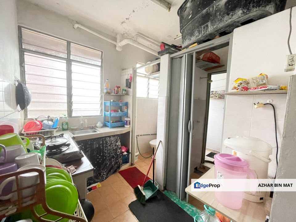 FULLY TILES LOW FLOOR Blok B2 Flat Desa Lembah Permai Bukit Belacan for Sale untuk dijual, Selangor, Ampang