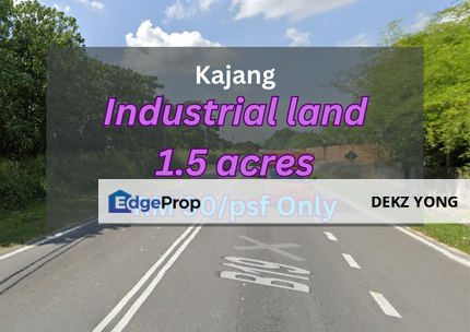 Jalan Reko Seksyen 14, Kajang, Selangor Converted Industrial land for sale, Selangor, Kajang