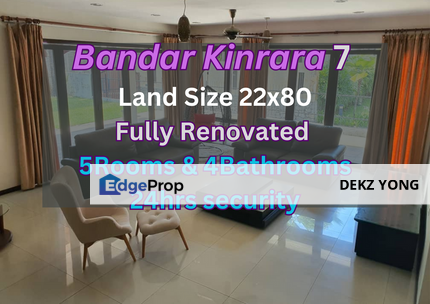Bandar Kinrara Puchong, Selangor Superlink House for sale Fully Renovated, Selangor, Puchong