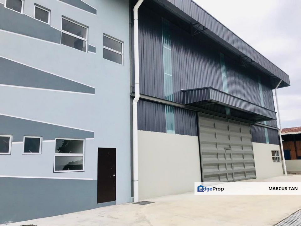 LOW Downpmt! Kg Jawa, Shah Alam 🏭 FREEHOLD Semi D Factory + SELL with Tenancy, ROI 4%, 5 min to Alam Impian, Selangor, Shah Alam