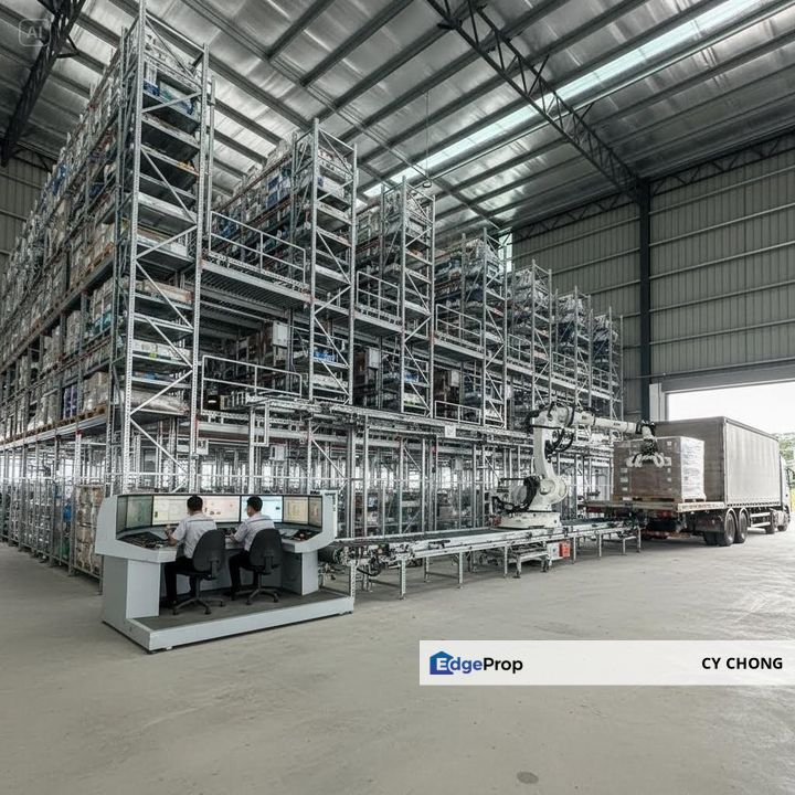 Newly build semid factory at Tasik perdana puchong , Selangor, Sepang