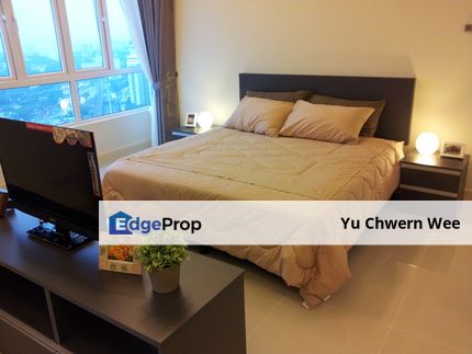 🔥🔥🔥 Gaya Bangsar Service Apartment High Floor Fully Furnished Studio Unit 1bedroom & 1 bathroom for RENT RM2200 (without parking lot), Kuala Lumpur, Bangsar