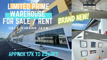 BRAND NEW SUPERLINK WAREHOUSE WITH LOADING BAY USJ for Sale @RM10 ...