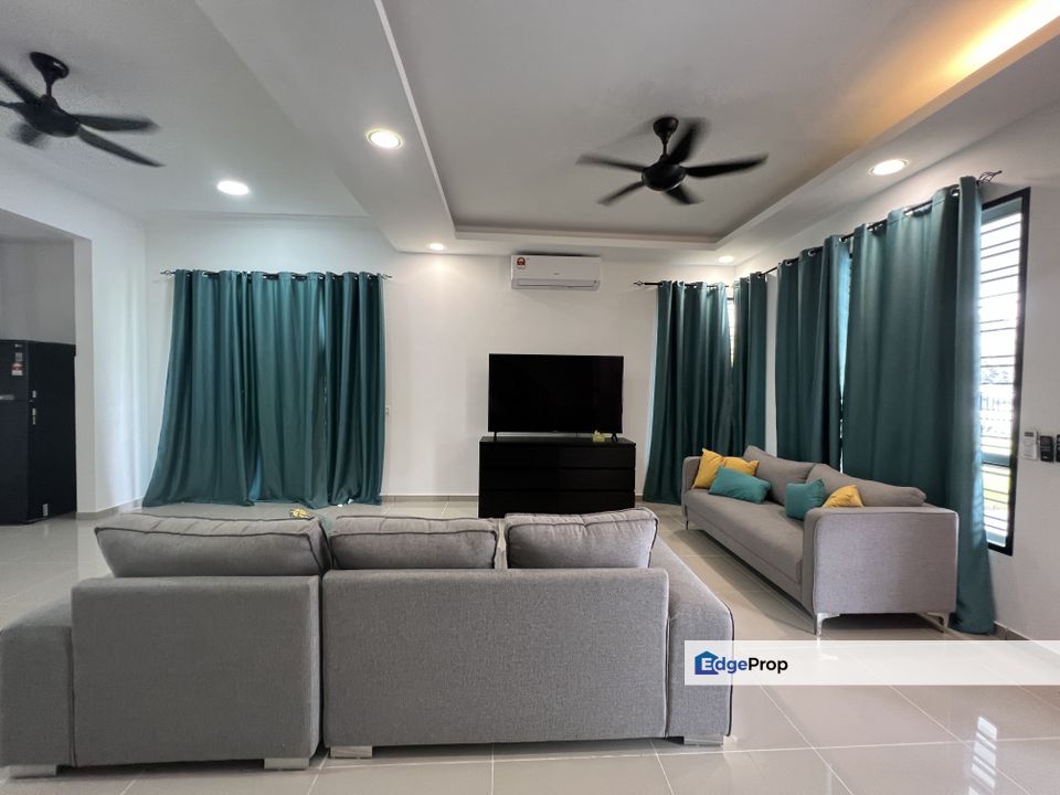 Livia corner @ bandar rimbayu, 2 storey terrace house - fully furnish ...