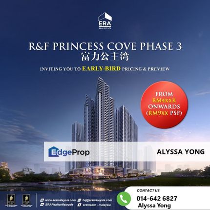 R&F Princess Cove - Phase 3 , Johor, Johor Bahru