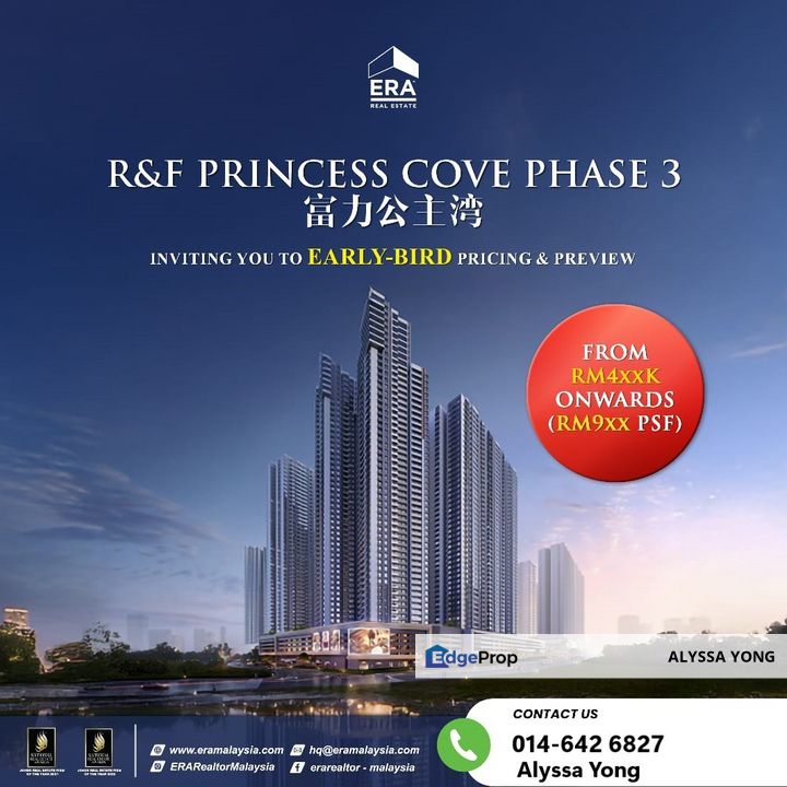 R&F Princess Cove - Phase 3 , Johor, Johor Bahru