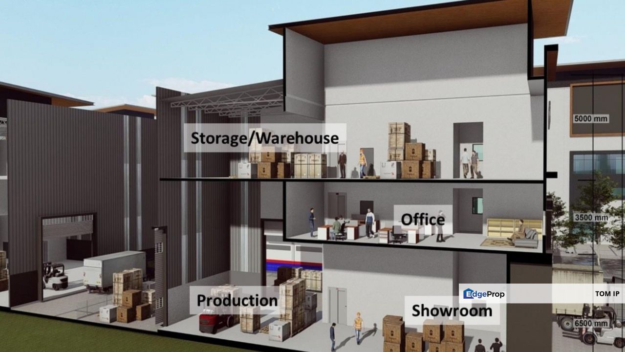 Powerful space for your business growth — Semi-Detached Factory in Bangi., Selangor, Bangi