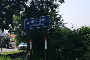 Jalan Cheras Jaya 2/11-1 