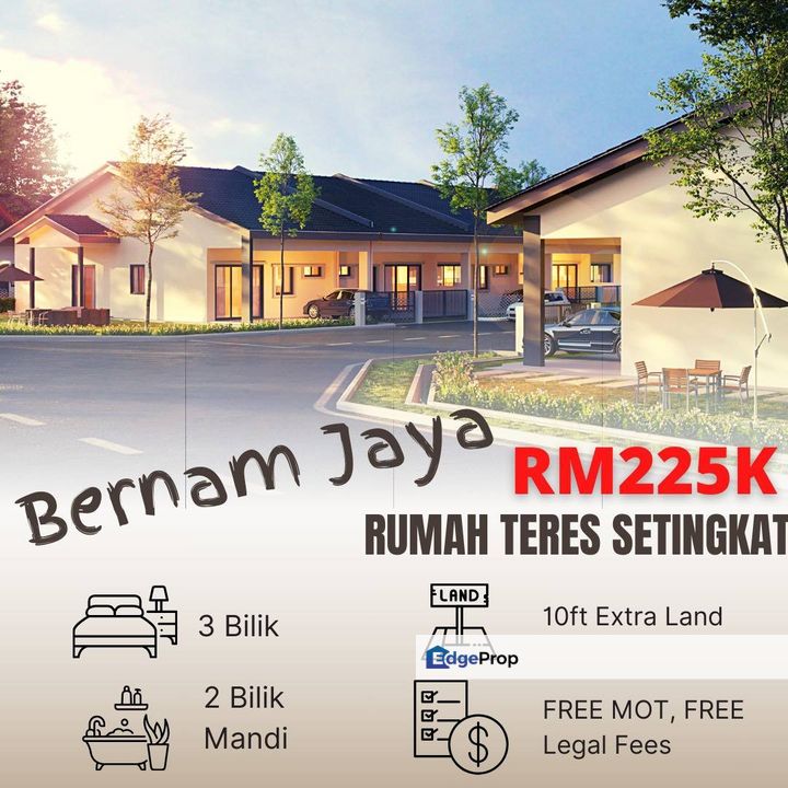 SUPER HOT Brand New 1 Storey House Taman Mewah Sungkai , Perak, Batang Padang
