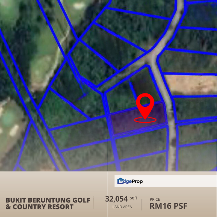 Flat Bungalow Land Kelab Golf Bukit Beruntung Hulu Selangor, Selangor, Hulu Selangor