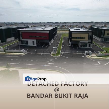 Detached Factory i8 Bandar Bukit Raja Industrial Park Klang Selangor, Selangor, Klang