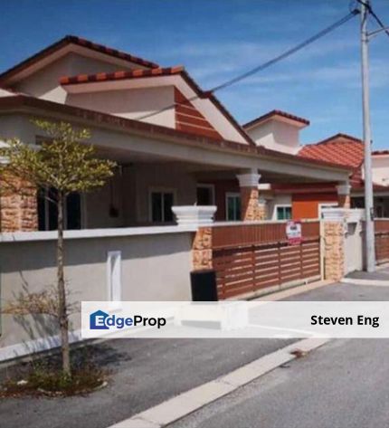 Freehold Single Storey Semi D, 3600sqft, Gated and Guarded, Perak, Ipoh