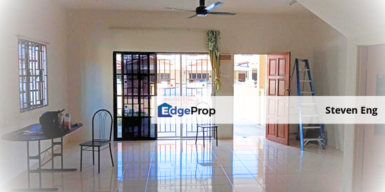 Double Storey Endlot Freehold Spacious 22' x 75', Excellent Location, Perak, Klebang