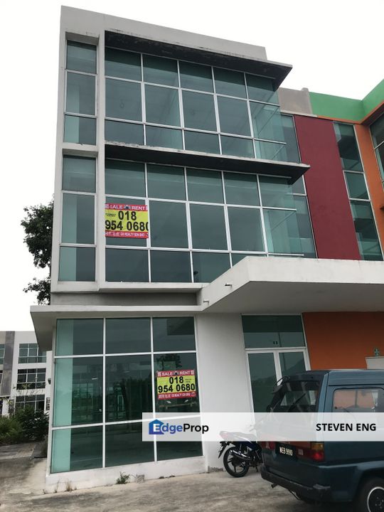 3 Storey Semi D Commercial Shoplot, Bandar Meru Raya, Ipoh, Perak, Meru