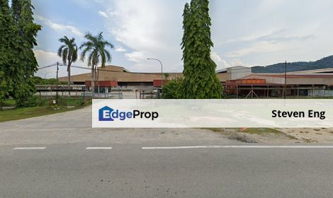 Kuala Kangsar Factory Warehouse Good Location, Land Area 5ac, Large Built-Up 150,000sf, Perak, Kuala Kangsar