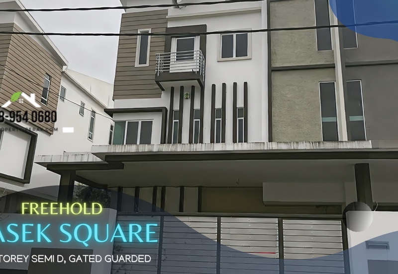 3 Storey Semi-D Tasek Square Ipoh (Freehold) 