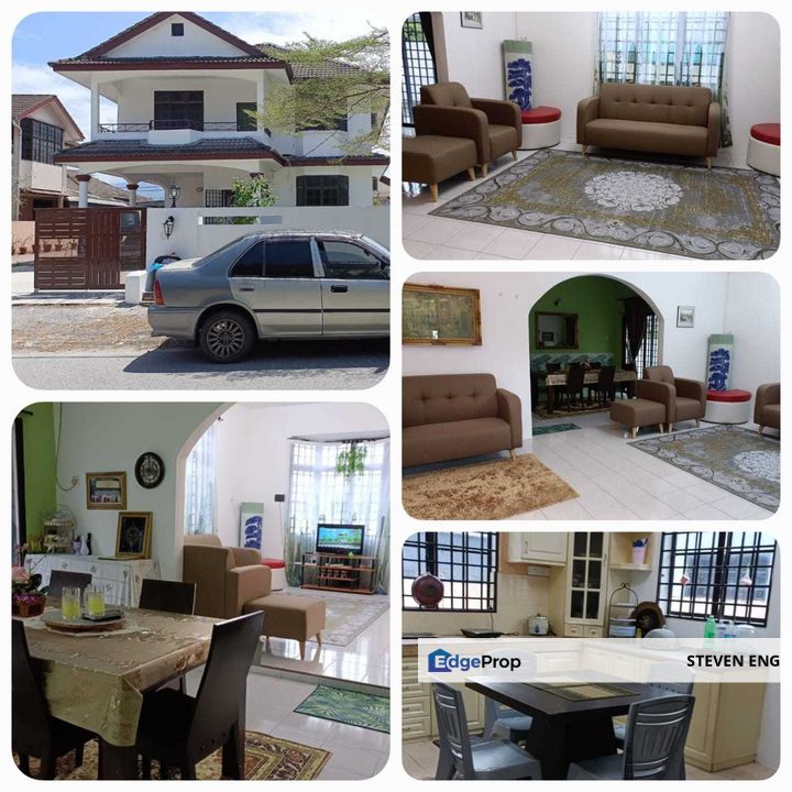 Rumah Banglo Dua Tingkat, Ampang, Ipoh, Perak, Ampang