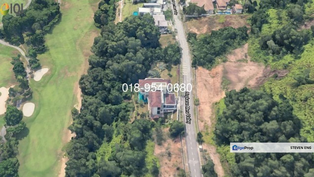 Meru Valley Golf Valley 23,304sf Bungalow Land, Perak, Ipoh