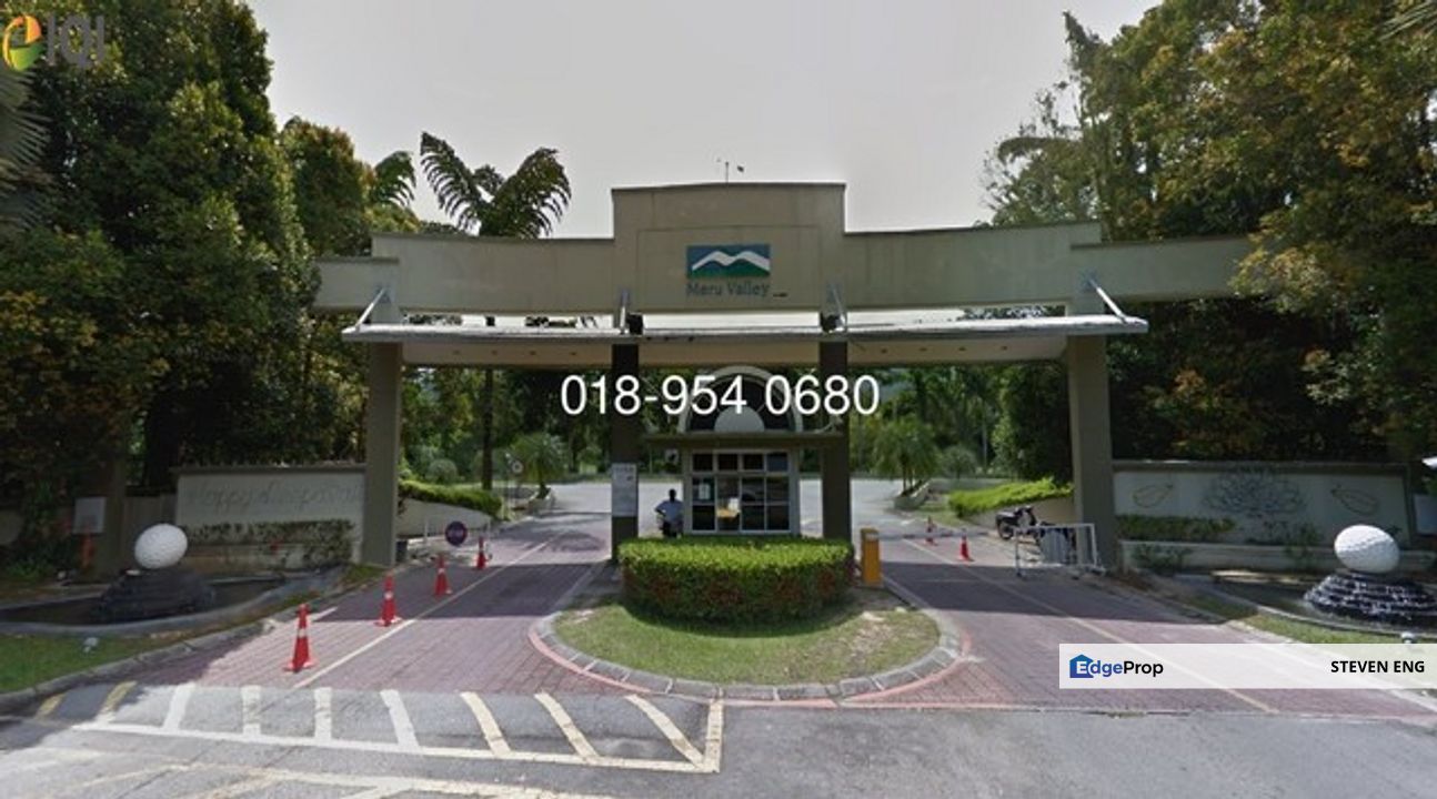 Meru Valley Golf Valley 23,304sf Bungalow Land, Perak, Ipoh