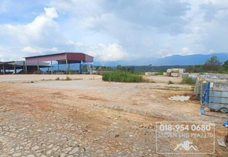 Tapah Industrial Land 4 Acres with Factory and Warehouse facilities