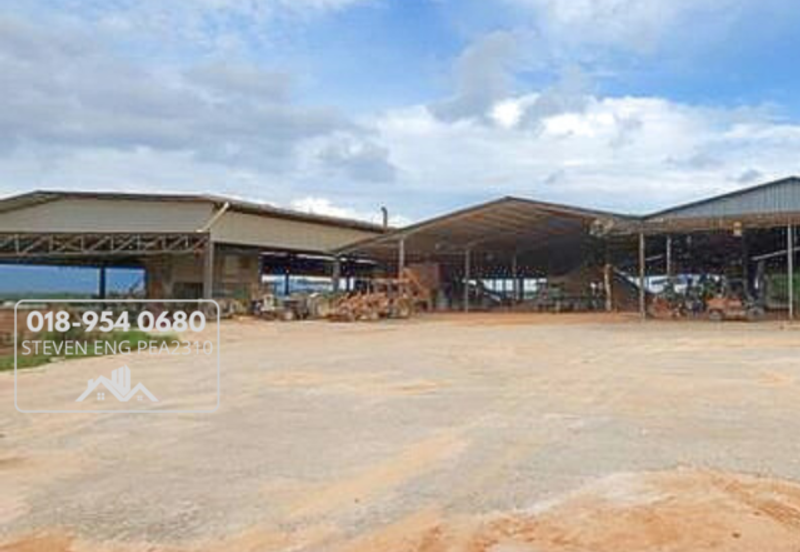 Tapah Industrial Land 4 Acres with Factory and Warehouse facilities