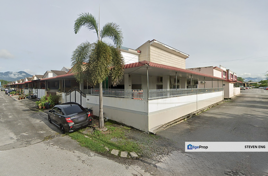 Taman Tasek Mutiara, Ipoh | Single Storey CORNER House, Perak, Kinta