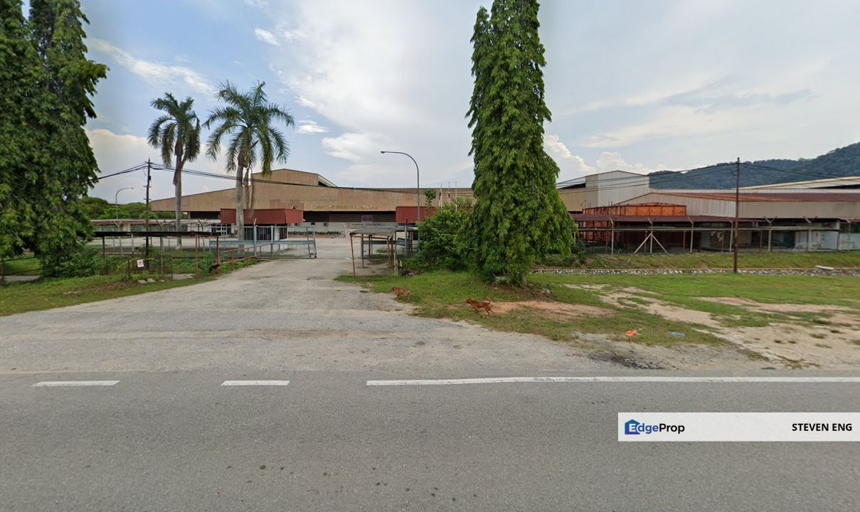 Kuala Kangsar Warehouse Factory Good Location, Land Area 5ac, Large Built-Up 150,000sf, Perak, Kuala Kangsar