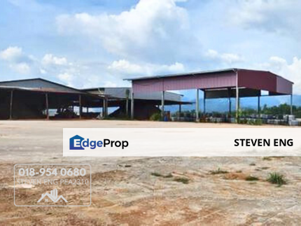 Industrial Land Tapah Bidor 4 Acres with Factory and Warehouse, Perak, Bidor