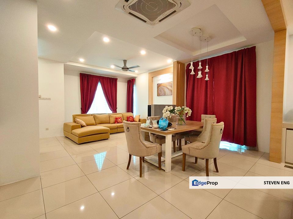 Panorama Lapangan Saujana (Green Park), Ipoh, Double Storey Semi D, Renovated Fully Furnished, Perak, Kinta