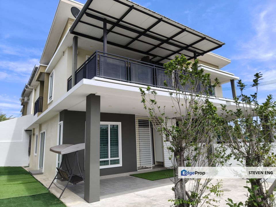 Panorama Lapangan Saujana (Green Park), Ipoh, Double Storey Semi D, Renovated Fully Furnished, Perak, Kinta