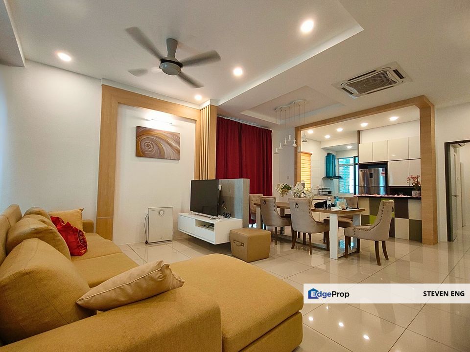 Panorama Lapangan Saujana (Green Park), Ipoh, Double Storey Semi D, Renovated Fully Furnished, Perak, Kinta