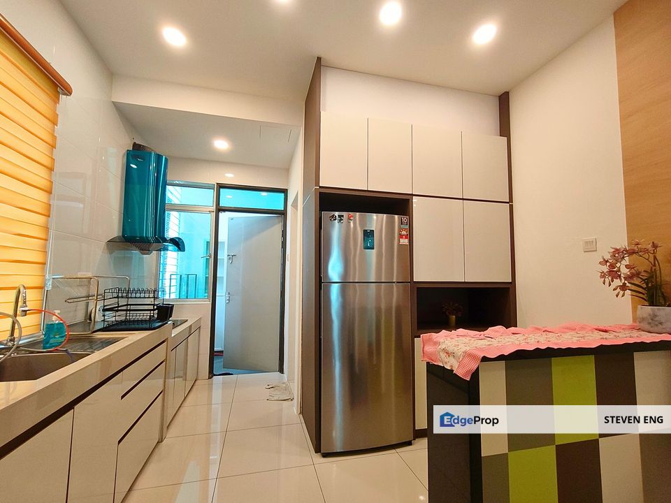 Panorama Lapangan Saujana (Green Park), Ipoh, Double Storey Semi D, Renovated Fully Furnished, Perak, Kinta