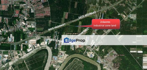 2.6 acres industrial zone Telok panglima garang Jenjarom, Selangor, Jenjarom