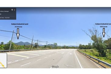 Kerling - Selangor - Daerah Hulu Selangor - 6.83 acres and 27.8 acres Freehold title industrial land for sale
