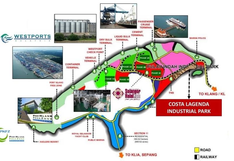 West Port, Pulau Indah