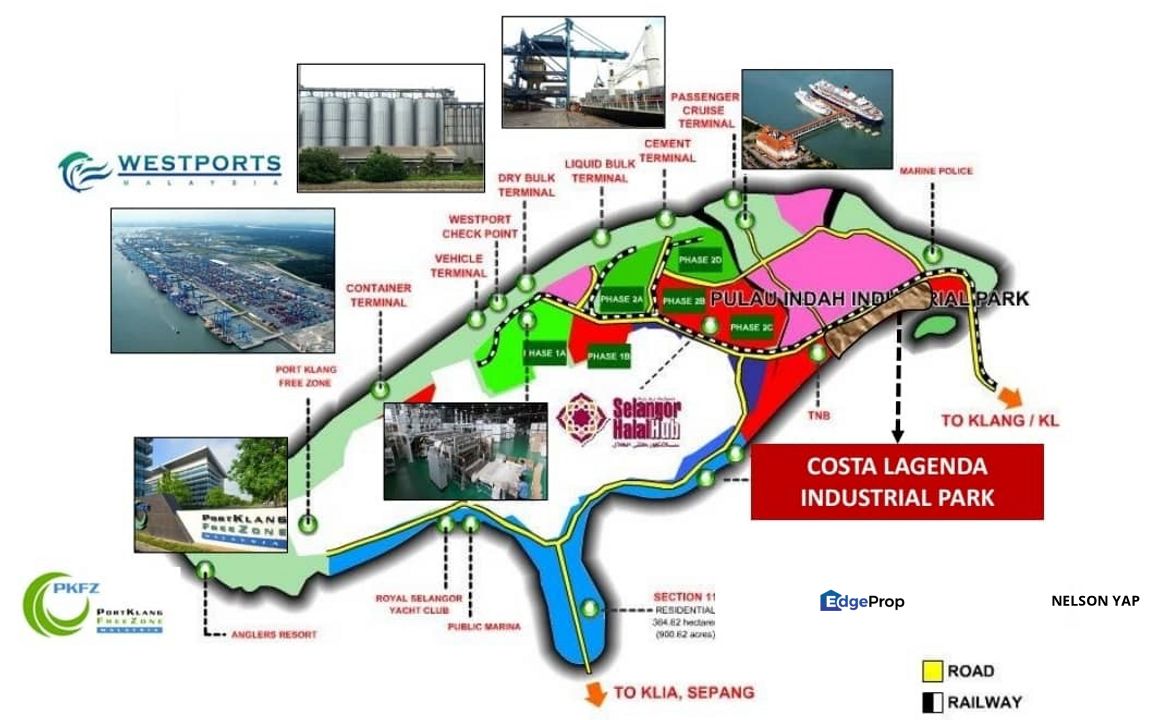 Pulau Indah Industrial Land for sale, Selangor, Port Klang