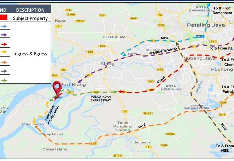 West Port, Pulau Indah